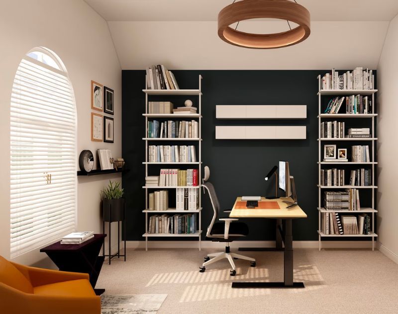 20 Home Office Interior Design Ideas to Keep You Productive Spencil